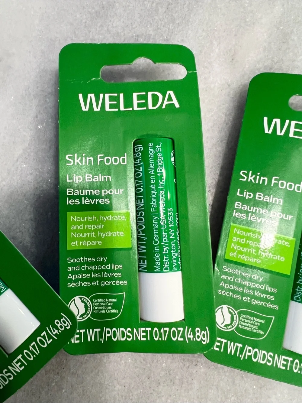 4 for $25 Weleda Skin Food Lip Balm